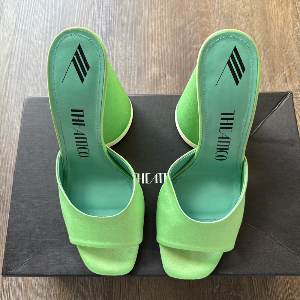 The Attico Green Women's Shoes